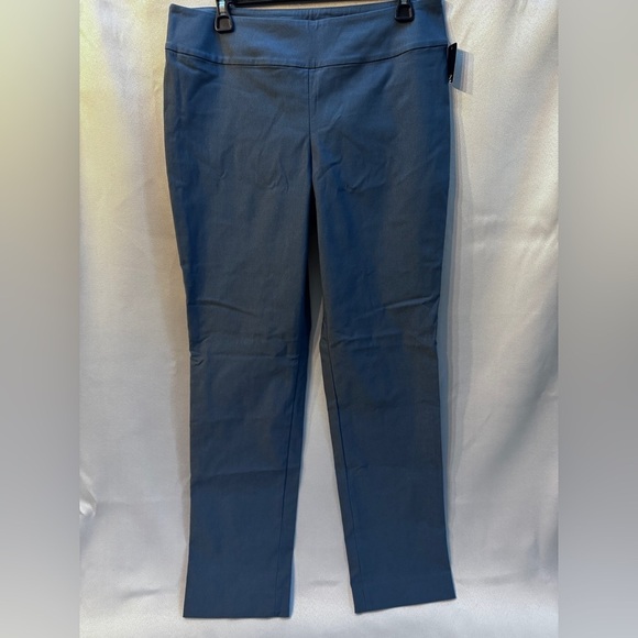 Nic+Zoe Wonderstretch Slim Pant slate blue color size 12 NWT - Picture 5 of 10